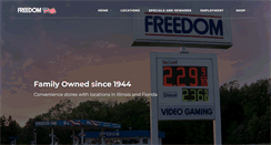 Desktop Screenshot of freedomoil.com
